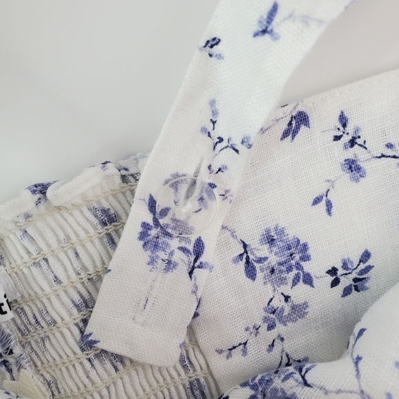 Reformation Sedgwick Linen Top Size 4 NWT - Picture 14 of 16